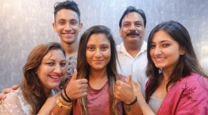 Taniya Bhatia Family