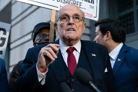 Rudy Giuliani files for bankruptcy days after being ordered to pay $148 million to Georgia election workers post thumbnail image