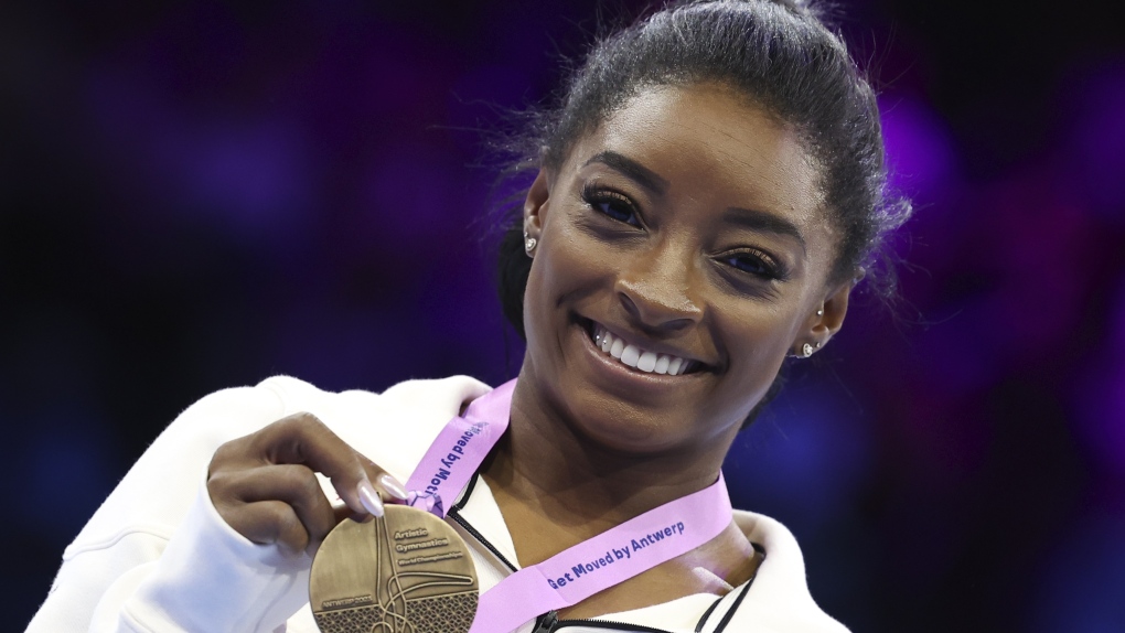 Simone Biles’ husband addresses criticism for saying he’s the ‘catch’ in the relationship post thumbnail image