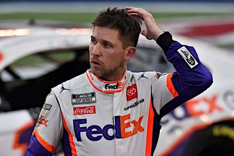 How Much Cars doesDenny Hamlin have ?
